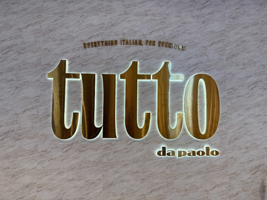 Tutto Italian Food at Jewel Changi Airport